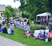 Labdaringo renginio akimirka 