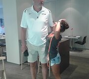 Ingrida Varnienė ir Arvydas Sabonis