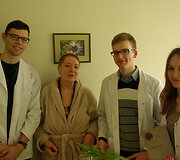Medicinos studentų sveikinimai