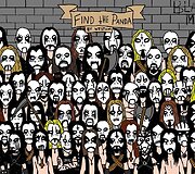 Panda pasislėpusi metalo grupėje