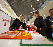 Vilniečiai raginami aukoti maisto produktus skurstantiems