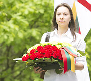 Eisena Vilniuje, pagerbiant Plechavičiaus karius ir E.Jagomasto &scaron;eimą