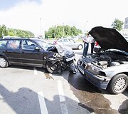 BMW ir VW susidūrimas Laisvės prospekte