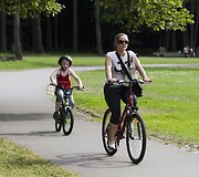 Sekmadienio vakaras Vingio parke