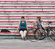 Sekmadienio vakaras Vingio parke