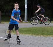 Sekmadienio vakaras Vingio parke