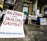 Piketas prie&scaron; "Chevron" 