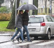 Lietingas &scaron;e&scaron;tadienis Vilniuje