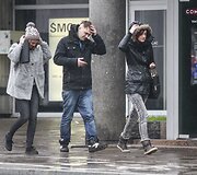 Lietingas &scaron;e&scaron;tadienis Vilniuje