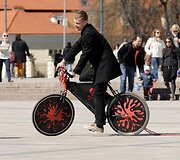 Modifikuotas dviratis 