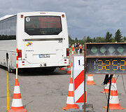 Sunkiojo transporto vairuotojų varžytuvės Kėdainiuose 