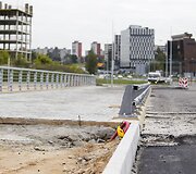 Vilniaus vakarinio aplinkkelio statybos, antrojo etapo baigiamieji darbai 