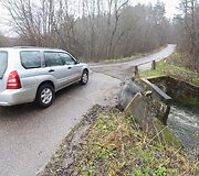 Senasis kelias nuo Karolini&scaron;kių link Salotės ežero