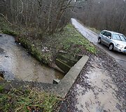 Senasis kelias nuo Karolini&scaron;kių link Salotės ežero
