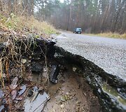 Senasis kelias nuo Karolini&scaron;kių link Salotės ežero