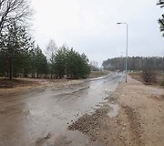 Senasis kelias nuo Karolini&scaron;kių link Salotės ežero