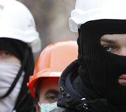 Opozicijos mitingas Kijevo Nepriklausomybės aik&scaron;tėje