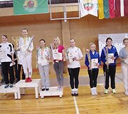 Finalistės merginų grupėje '95 ir jaunesnės