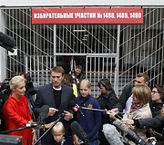 Aleksejus Navalnas su &scaron;eima