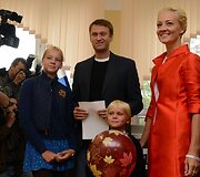 Aleksejus Navalnas su &scaron;eima