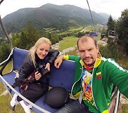 15min.lt kolektyvas specialioje rogučių trasoje Slovėnijoje