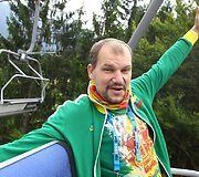 15min.lt kolektyvas specialioje rogučių trasoje Slovėnijoje