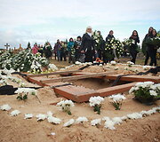 Evelinos laidotuvės Panevėžyje