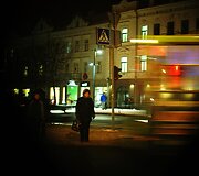 Kalėdinis KAUNAS pro Deimantės Piraitytės (už)rakto skylutę.