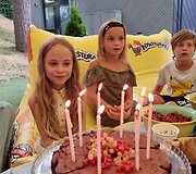 "Palangos vasaros parkas - įdomiausia vieta &scaron;vęsti gimtadienį. Palangos vasaros parko nuotr."