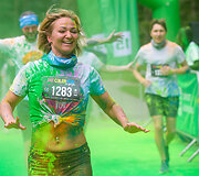 "Color run" bėgimas Vilniuje. Augusto Didžgalvio nuotr.