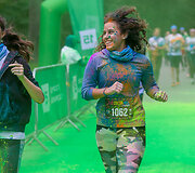 "Color run" bėgimas Vilniuje. Augusto Didžgalvio nuotr.