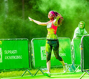 &bdquo;Color run&ldquo; bėgimas Vilniuje. Vytauto Draginio nuotr. 