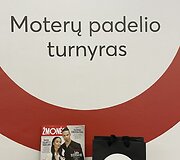 ŽMONĖS moterų padelio turnyras. Rato padelio arenos nuotr.