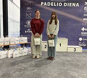 Aktyvi gegužės pradžia: ZIAJA subūrė padelio mėgėjus Vilniuje