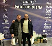 Aktyvi gegužės pradžia: ZIAJA subūrė padelio mėgėjus Vilniuje
