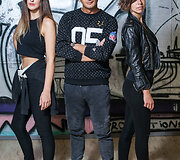 ZX FLUX fotosesija - Simona, Orijus, Viktorija