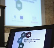 Akimirkos i&scaron; apdovanojimų Klaipėdos regione. Giedrės Nalivaikaitės nuotr.