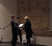 Akimirkos i&scaron; apdovanojimų Klaipėdos regione. Giedrės Nalivaikaitės nuotr.