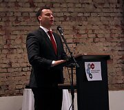 Akimirkos i&scaron; apdovanojimų Klaipėdos regione. Giedrės Nalivaikaitės nuotr.