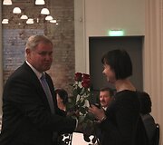 Akimirkos i&scaron; apdovanojimų Klaipėdos regione. Giedrės Nalivaikaitės nuotr.
