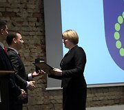 Akimirkos i&scaron; apdovanojimų Klaipėdos regione. Giedrės Nalivaikaitės nuotr.