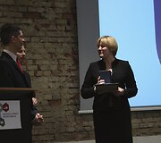 Akimirkos i&scaron; apdovanojimų Klaipėdos regione. Giedrės Nalivaikaitės nuotr.