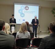 Akimirkos i&scaron; Jurbarke vykusio apdovanojimų renginio - geriausieji Tauragės regione