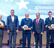 Nusipelniusiems Lietuvos jūrininkams &ndash; siurprizų kupinas &scaron;ventinis vakaras