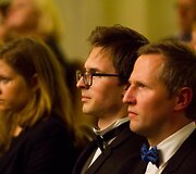 Baroko operos teatro meno vadovas Viktoras Gerasimovas, direktorius Linas Koženiauskas. D. Kučio nuotr.