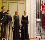 Ieva Prudnikovaitė, Nora Petročenko, Aistė Pilibavičiūtė, On a Kolobovaitė. D. Kučio nuotr.