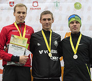 10 km apdovanojimai vyrų kategorijoje. Organizatorių nuotr.