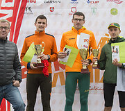 20 km apdovanojimai vyrų kategorijoje. Organizatorių nuotr.