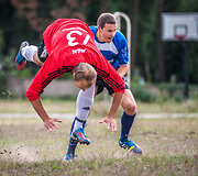Susitiko i&scaron; Lietuvos žvaigždžių sudaryta &bdquo;Prelegentų&ldquo; ir panemuniečių futbolo komandos