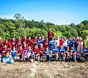 Susitiko i&scaron; Lietuvos žvaigždžių sudaryta &bdquo;Prelegentų&ldquo; ir panemuniečių futbolo komandos